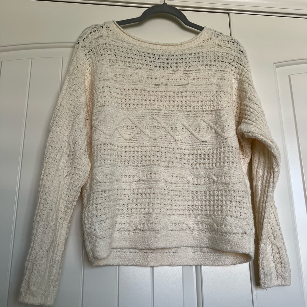 Abercrombie & Fitch - Sweater - Ivory, size small - Picture 5 of 5